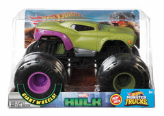 Hot Wheels 1:24 Monster Trucks Marvel Hulk