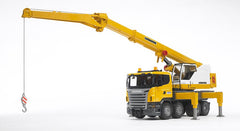 Bruder 1:16 Scania R-Series Liebherr Crane Truck With Light & Sound