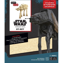 Incredibuilds 3D Wooden Model Star Wars At-Act