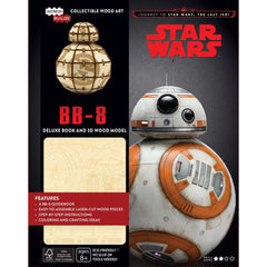 Incredibuilds 3D Wooden Model Star Wars Bb-8