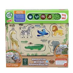 LeapFrog Interactive Wooden Animal Puzzle