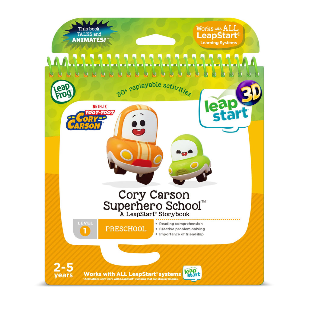 Leapfrog Leapstart 3D Cory Carson Superhero School Activity Book