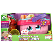 LeapFrog Shapes & Sharing Picnic Basket Pink