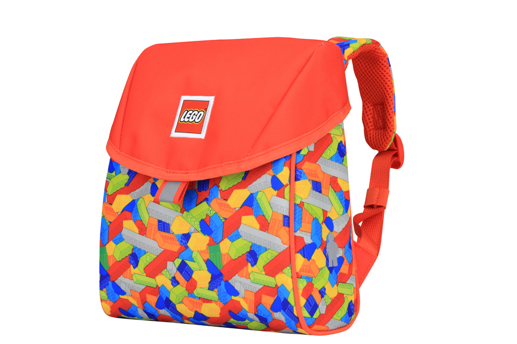 LEGO Backpack Bricks Red Kiddiewink