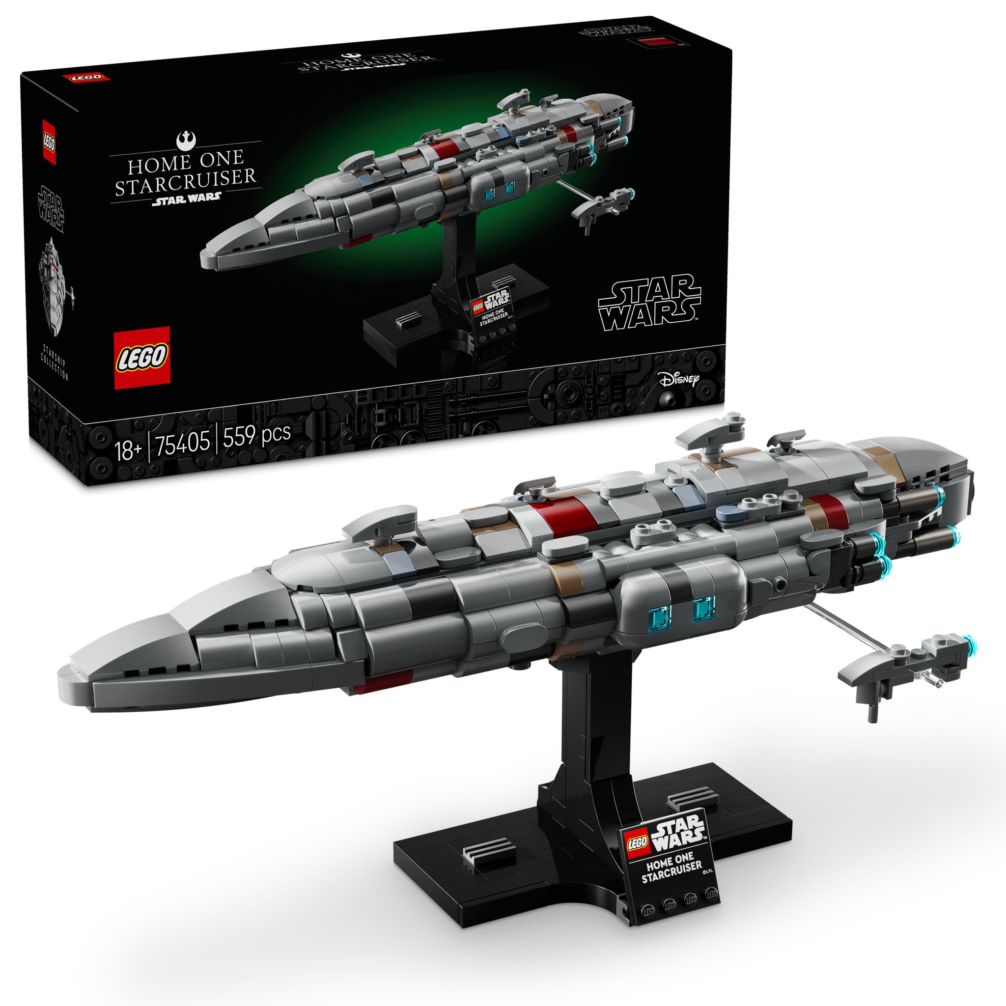 LEGO 75405 Star Wars Home One Starcruiser – Toyworld NZ