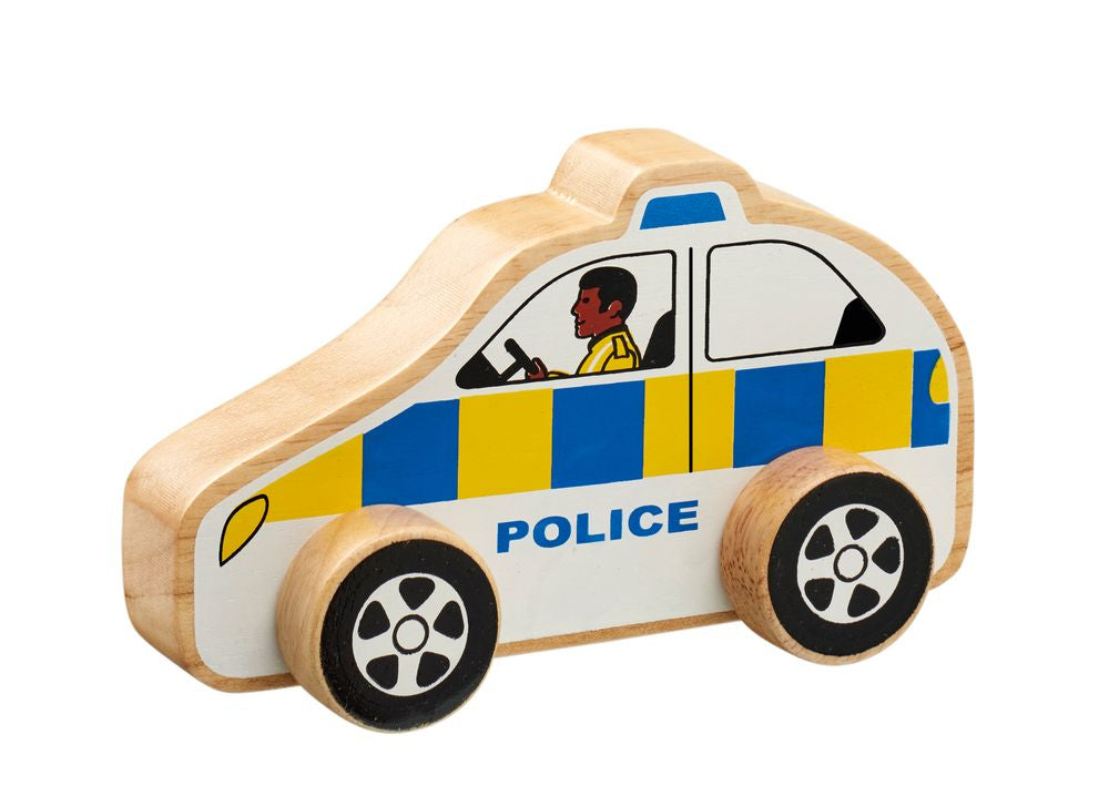 Lanka Kade Wooden Vehicle Police Car