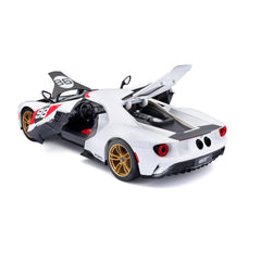 MAISTO SPECIAL EDITION DIE-CAST 1:18 2021 FORD GT HERITAGE EDITION