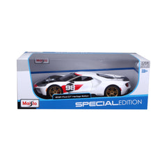 MAISTO SPECIAL EDITION DIE-CAST 1:18 2021 FORD GT HERITAGE EDITION