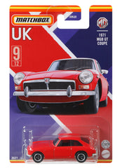 Matchbox Best Of Britain Vehicle 9/12 1971 Mgb GT Coupe