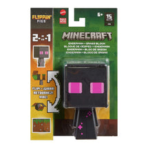 Minecraft Flippin' Figs - Enderman + Grassblock