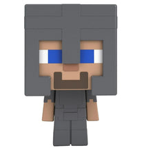 Minecraft Mob Head Minis Steve In Netherite Armor