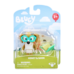 Bluey & Friends Story Starters Figures Honey & Book