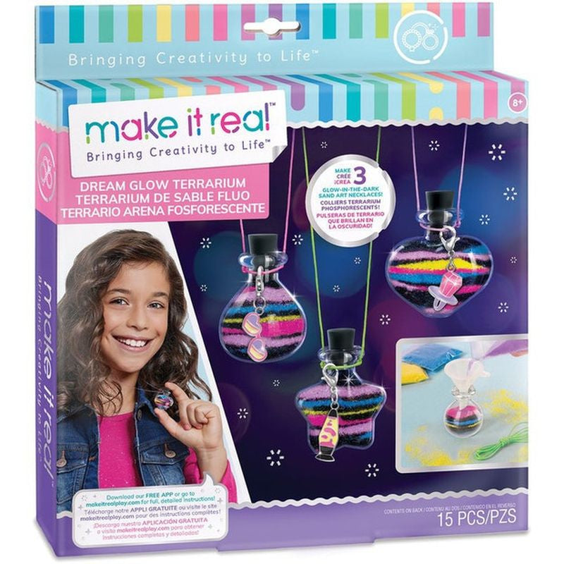 Make It Real Dream Glow Terrarium Jewellery