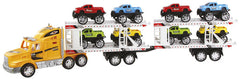 Motor Extreme Super Power Truck With 8 Cars