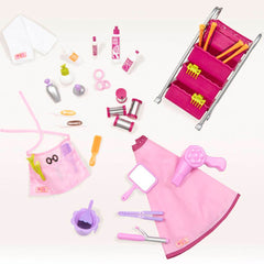 OUR GENERATION HOME ACCESSORY BERRY NICE SALON SET