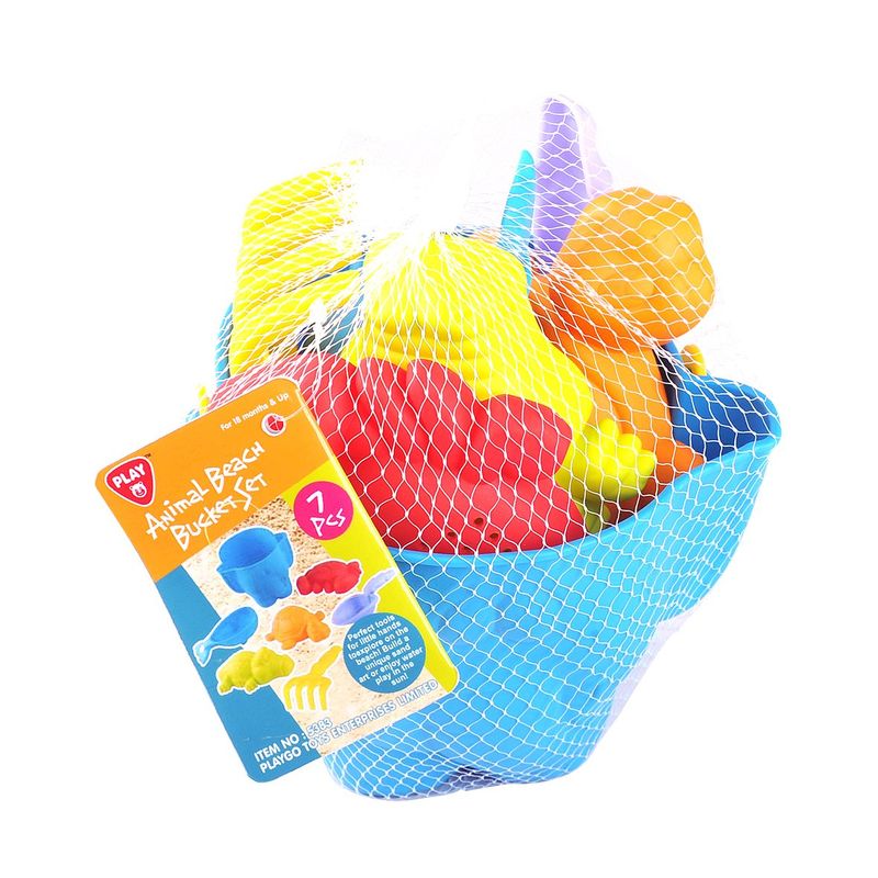 Playgo Toys Ent. Ltd. Animal Beach Bucket Set