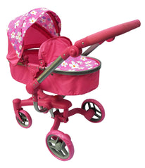 Playworld 2-In-1 Dolls Deluxe Pram