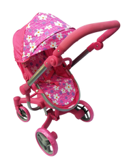 Playworld 2-In-1 Dolls Deluxe Pram