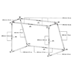 PROFESSIONAL STEEL SOCCER GOAL