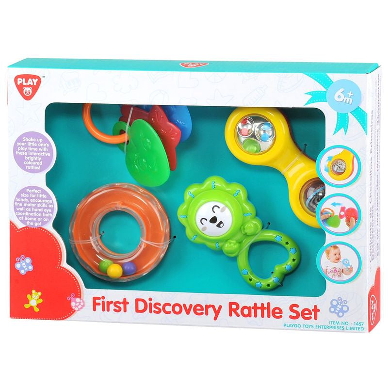 Playgo Toys Ent. Ltd. First Discovery Rattle Set