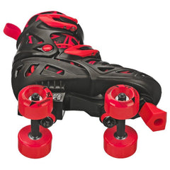 Roller Derby Trac Star Boys Skates Black/Red 12-2