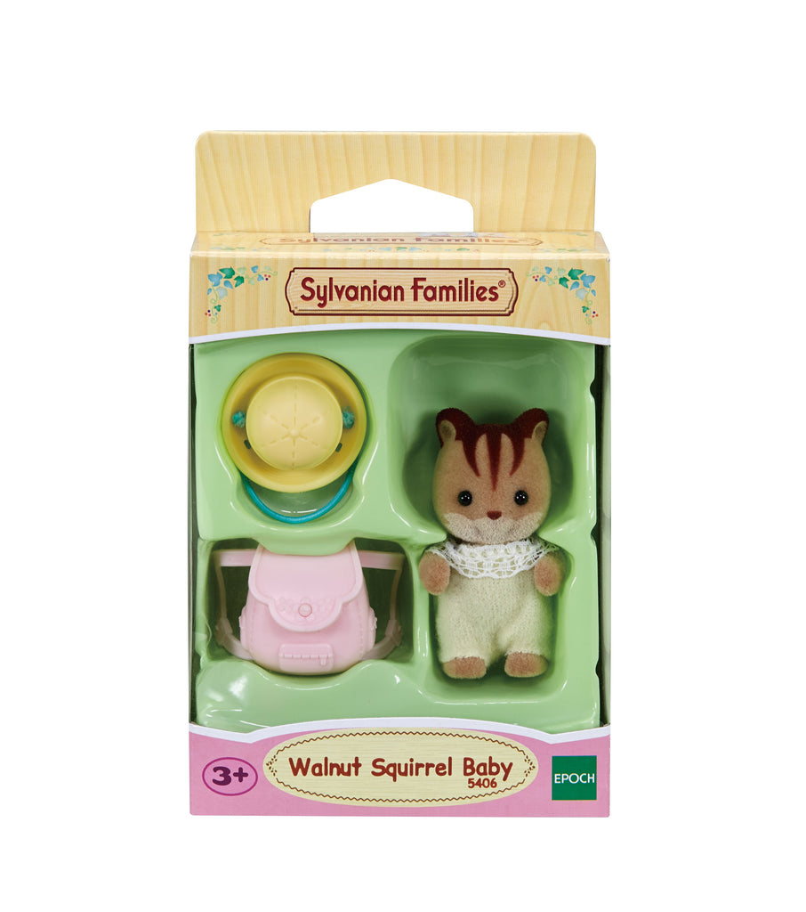 Sylvanian Families Walnut Squirrel Baby