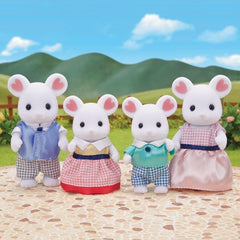 Sylvanian Families Marshmallow Mouse Family