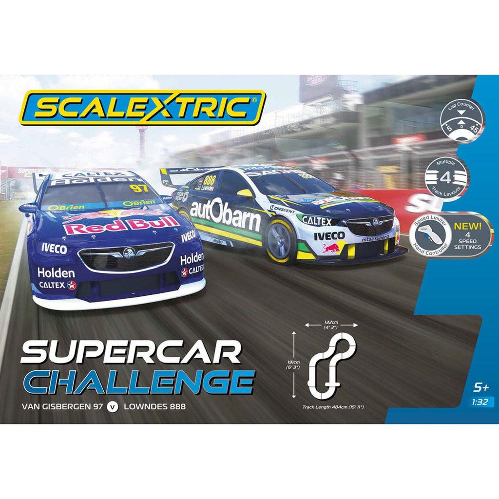 Scalextric V8 Supercar Challenge Slot Car Set