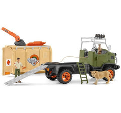 Schleich Wild Life Animal Rescue Large Truck