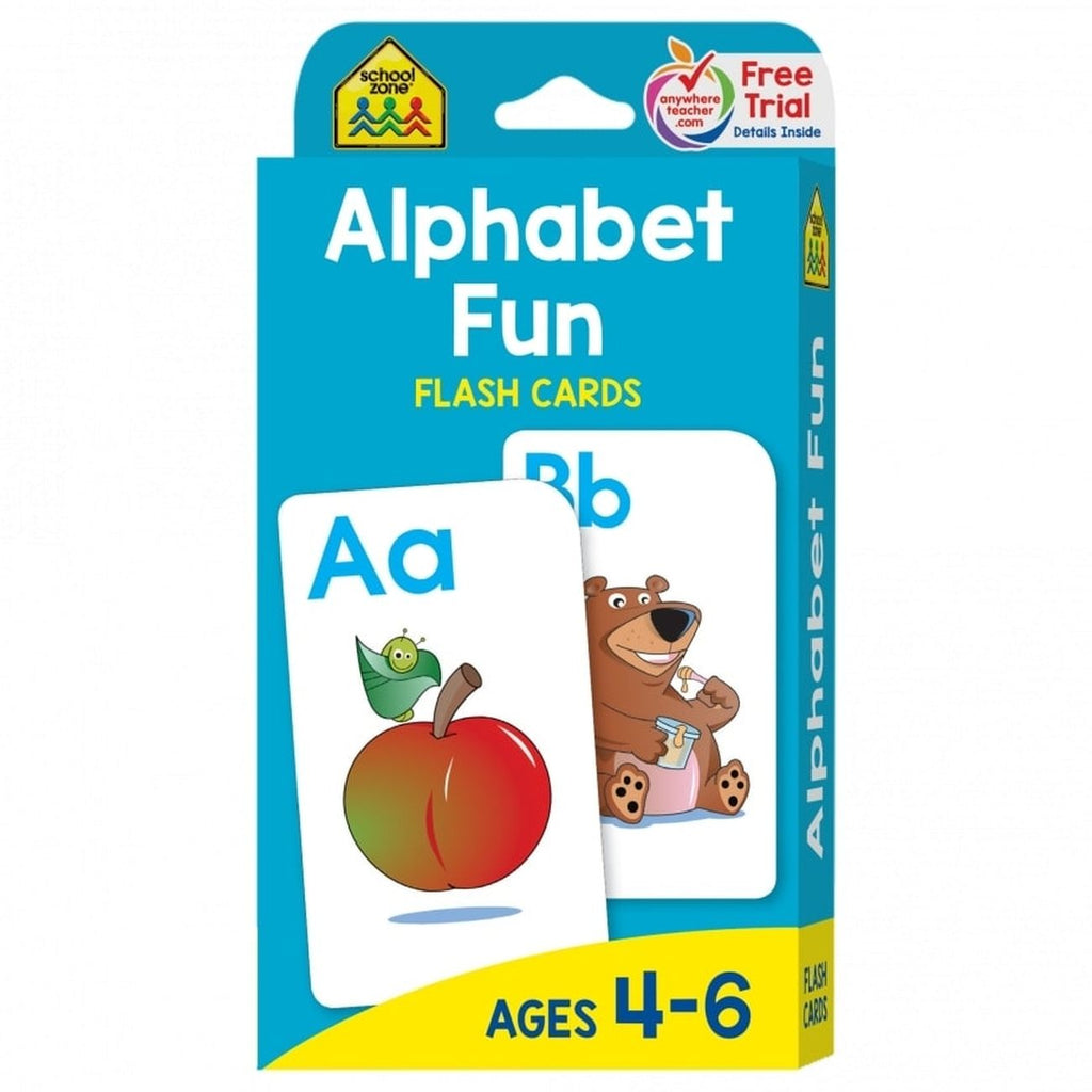 School Zone Flash Cards Alphabet Fun