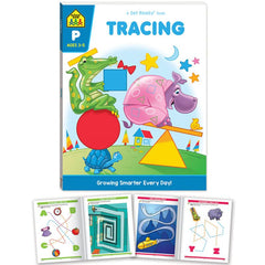 School Zone Get Ready Tracing Workbook