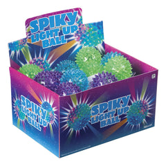 Spiky Light Up Ball Assorted Styles