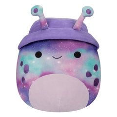 Squishmallows 12 Inch Plush S15 Daxxon Purple Alien With Bucket Hat