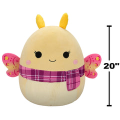 Squishmallows 20 Inch Plush Series 21 Miry Yellow Moth