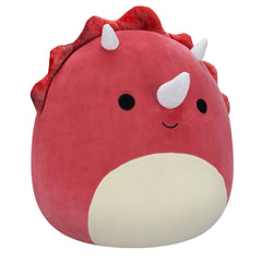 Squishmallows 20 Inch Plush Series 21 Tristan The Red Triceratops