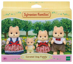 Sylvanian Families Caramel Dog Family