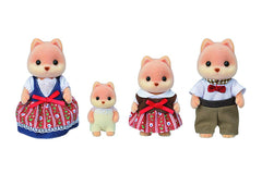 Sylvanian Families Caramel Dog Family