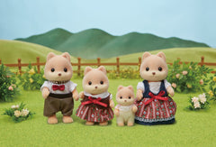 Sylvanian Families Caramel Dog Family