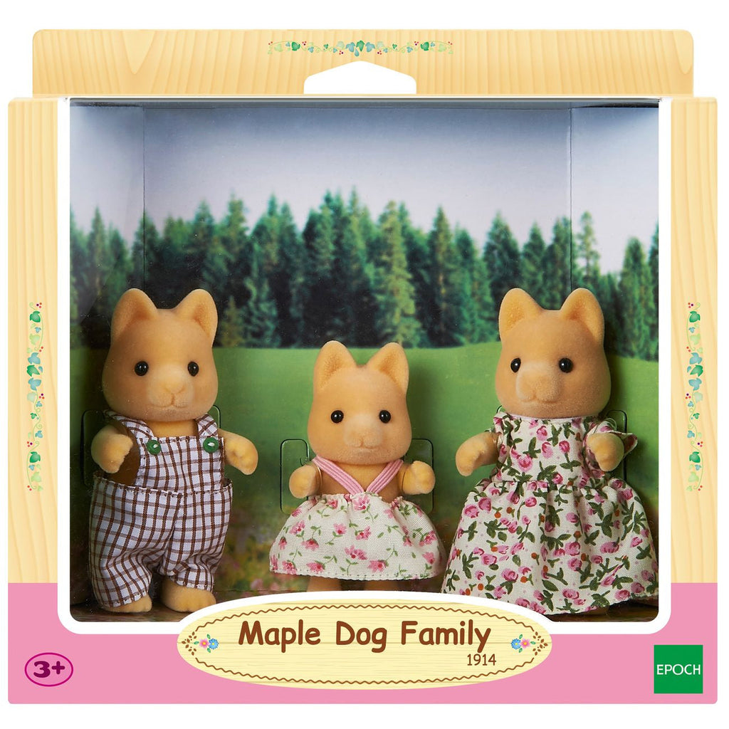 Sylvanian Families Maple Dog Family 3 Pack