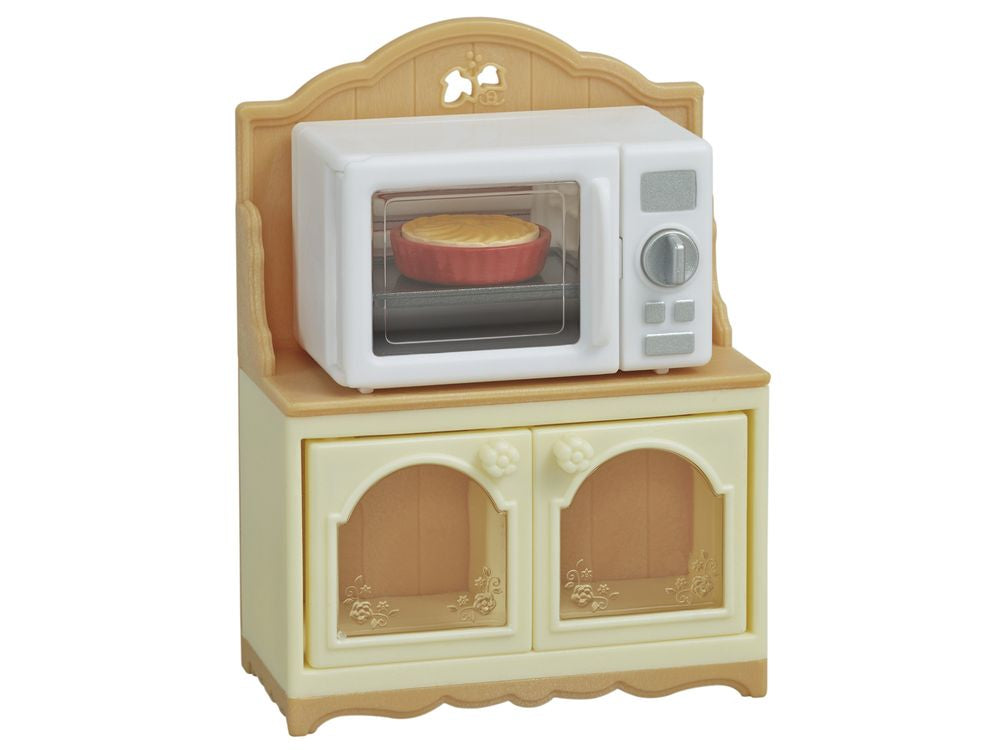 Sylvanian Families Microwave Cabinet Accessory