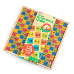 Tobar Wooden Times Table Board