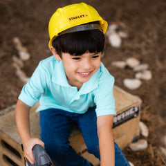 Stanley Jr. Helmet, Safety Goggles And Hammer