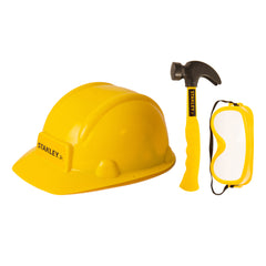 Stanley Jr. Helmet, Safety Goggles And Hammer