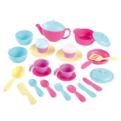 Playgo Toys Ent. Ltd. Pink Tea & Cookware Set