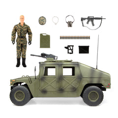 World Peacekeepers 1:6 Humvee With Figure