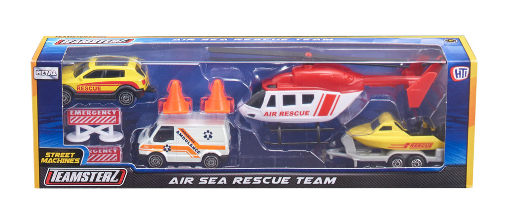 Teamsterz Street Street Machines Air Sea Rescue Team Assorted Styles