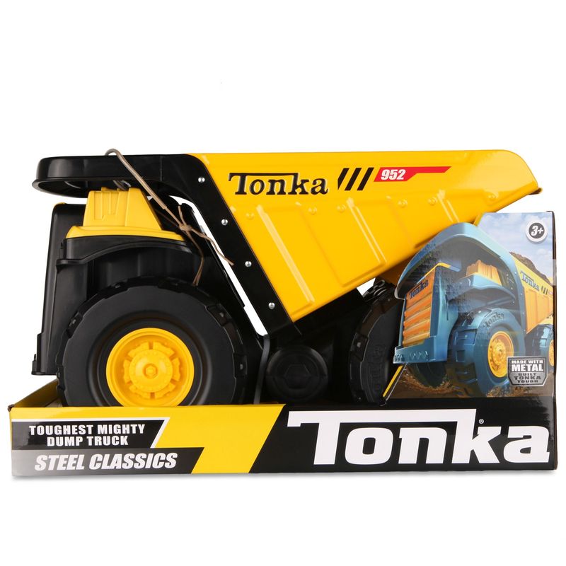 Tonka Metal Steel Classic Toughest Mighty Dump Truck Toyworld Toyworld NZ