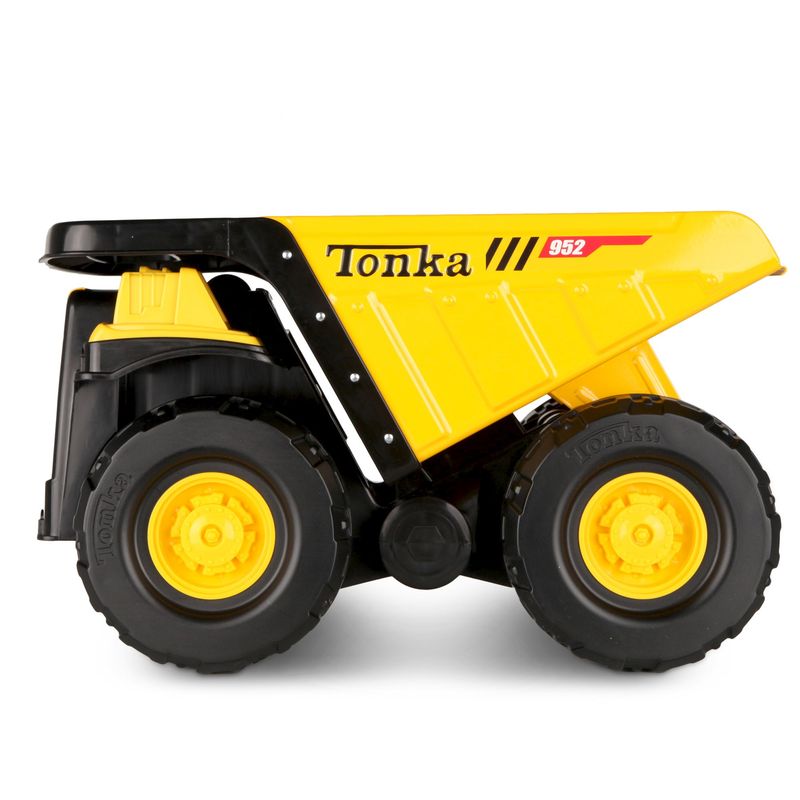 Large metal toy dump truck on sale