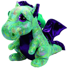 Ty Beanie Boo Large - Cinder Green Dragon