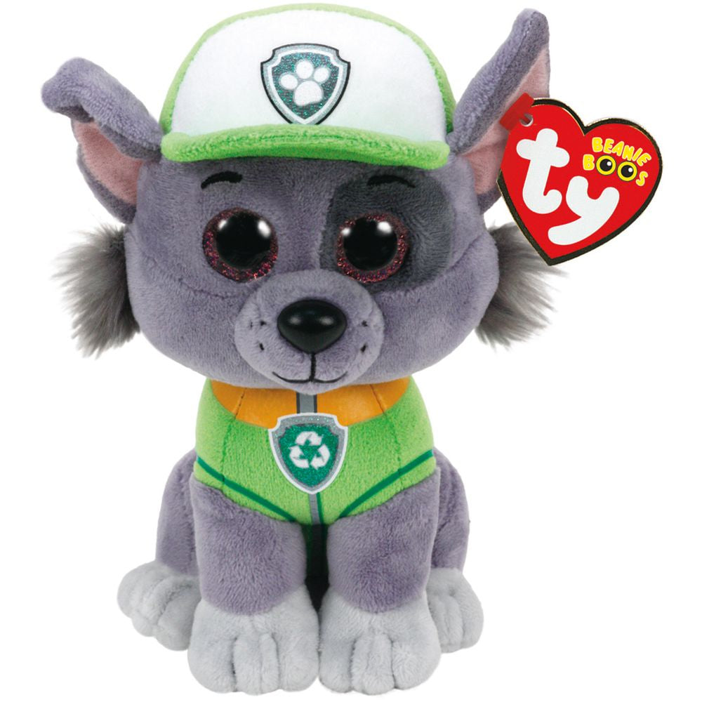 Ty Beanie Boos Paw Patrol Rocky Toyworld NZ